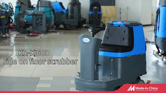 Kr-Xj60d High Speed Riding Single Disc Wet and Dry Floor Scrubber for Workshop